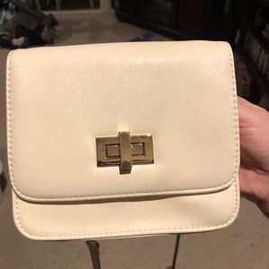 White purse